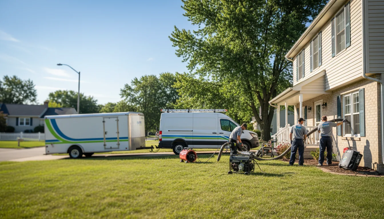 Flooded Basement Restoration And Cleanup With Repair in Rochert, MN near me